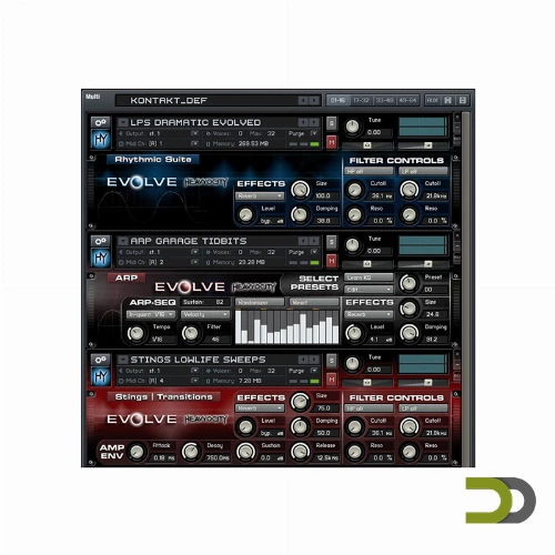 قیمت خرید فروش نرم افزار Native Instruments Evolve R2 